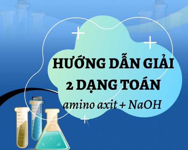 Phương pháp giải 2 dạng bài tập liên quan đến amino axit + naoh